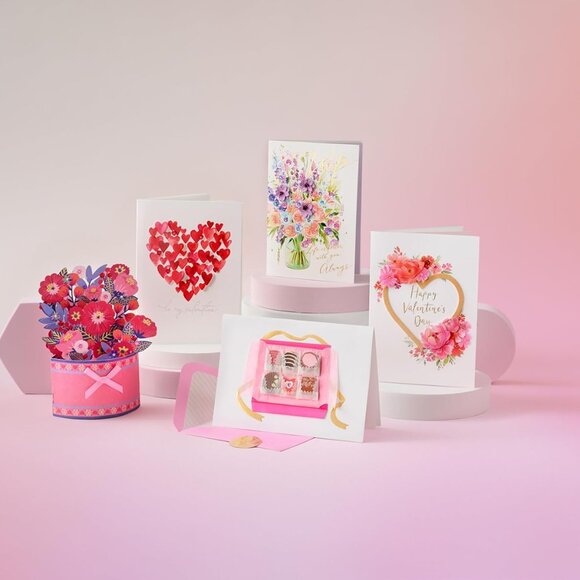 Papyrus Valentine's Card Be My Valentine - Picture 2 of 7